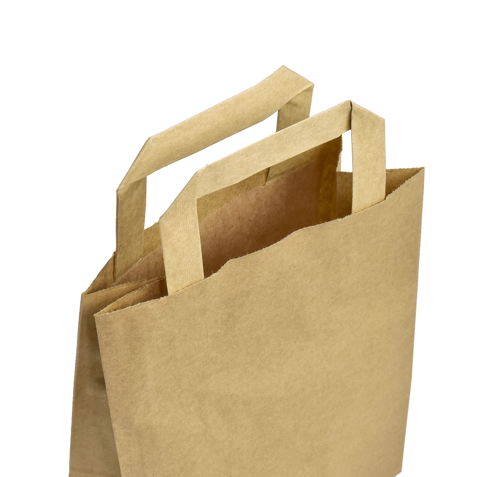 Torba papierowa brązowa Krafter 18x8x22