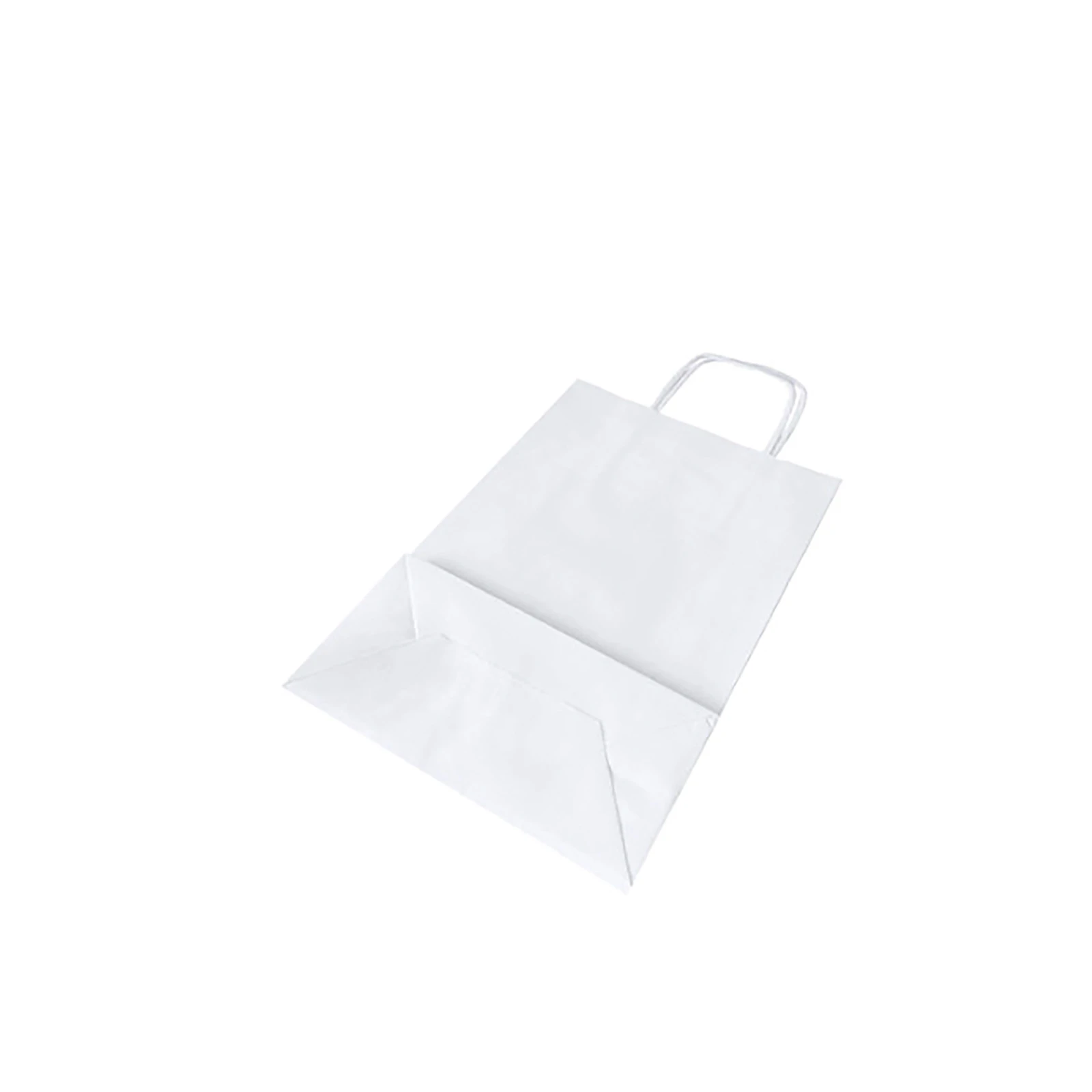 Torba papierowa biała ExtraTWIST 18x8x24