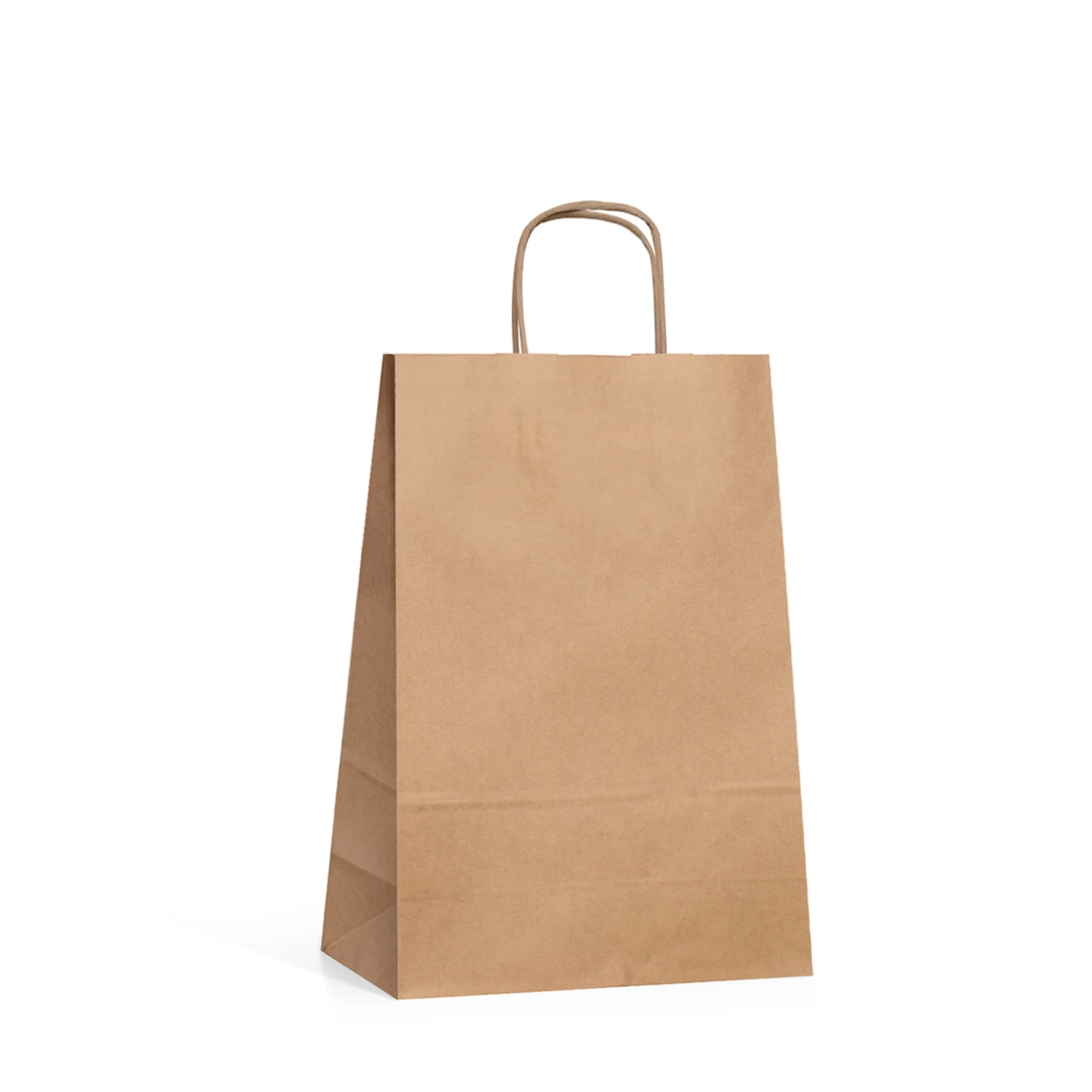 Torba papierowa brązowa ExtraTWIST 22x10x35