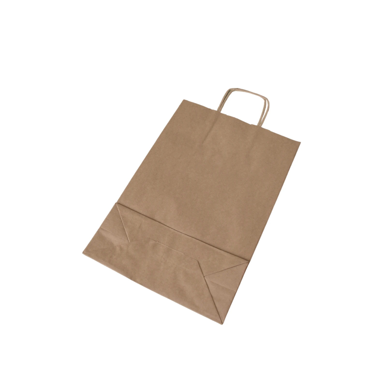 Torba papierowa brązowa ExtraTWIST 22x10x35