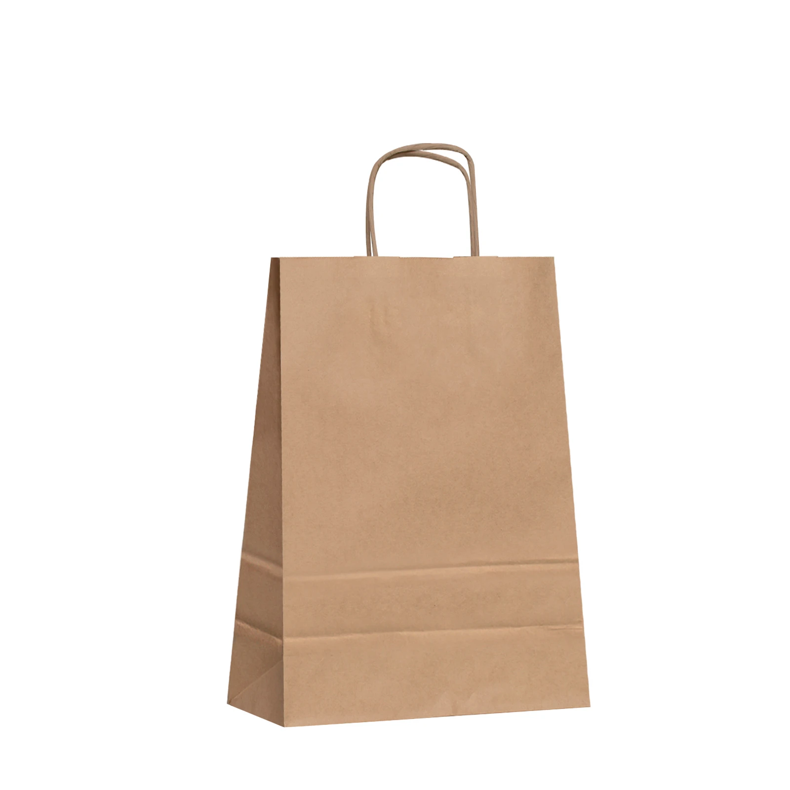 Torba papierowa brązowa ExtraTWIST 22x10x35