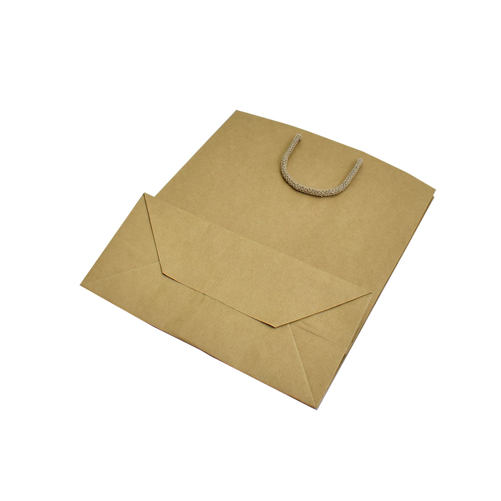 Torba papierowa brązowa Siena 26x12x34